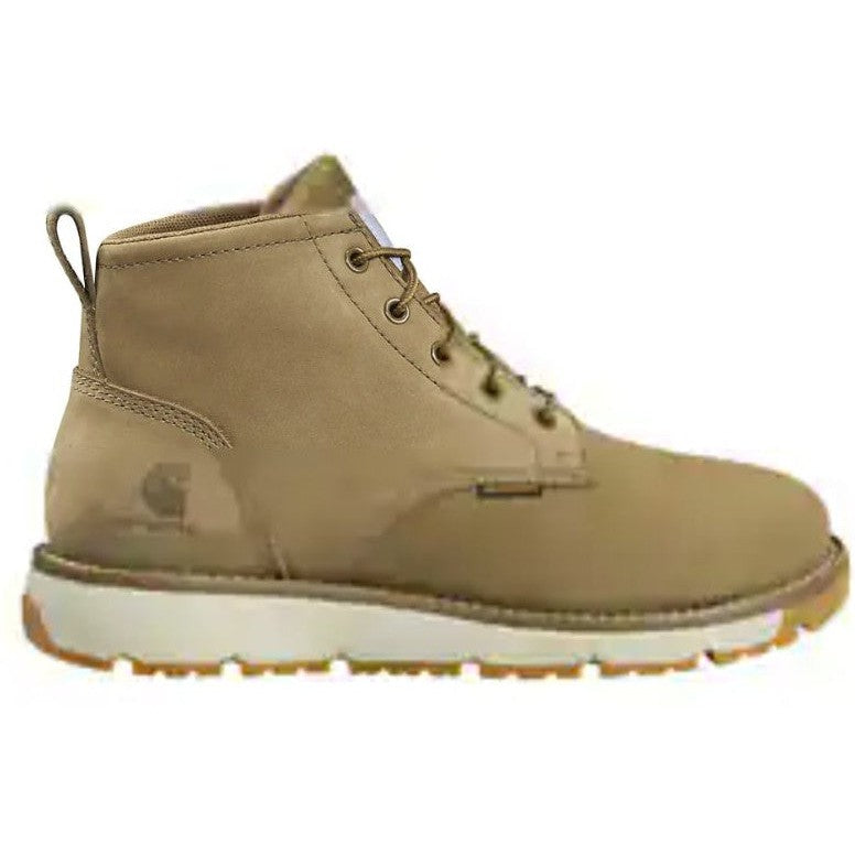 Carhartt Men's Millbrook Soft Toe WP Wedge Work Boot -Khaki- FM5000-M  - Overlook Boots