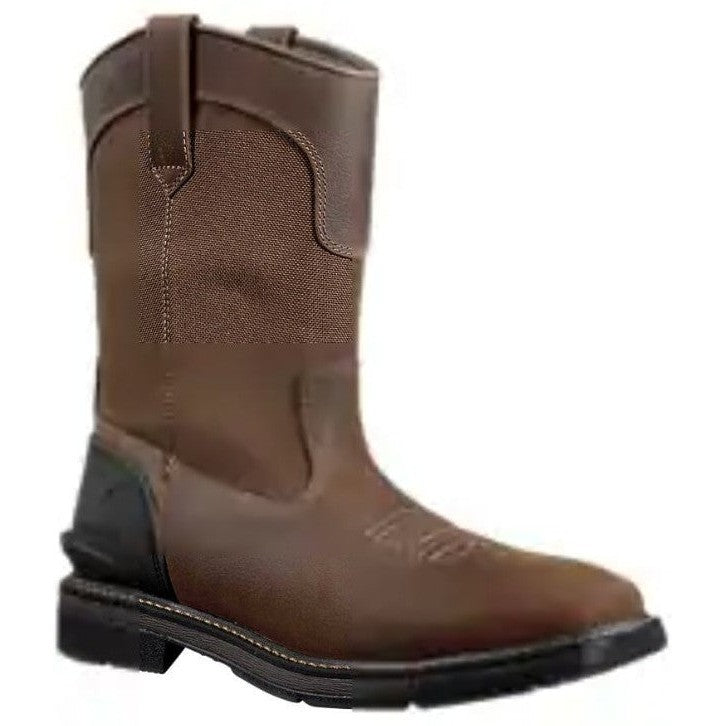 Carhartt Men's Montana 11" Steel Toe WP Work Boot - Brown - FQ1284-M  - Overlook Boots