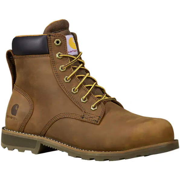 Carhartt Men's Frontier 6" Steel Toe Water Resist Boot -Brown- FN6254-M 7 / Medium / Brown - Overlook Boots