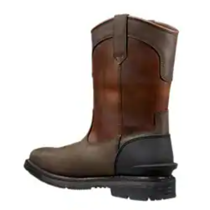 Carhartt Men's Montana 11" Steel Toe WP Work Boot - Brown - FQ1265-M  - Overlook Boots