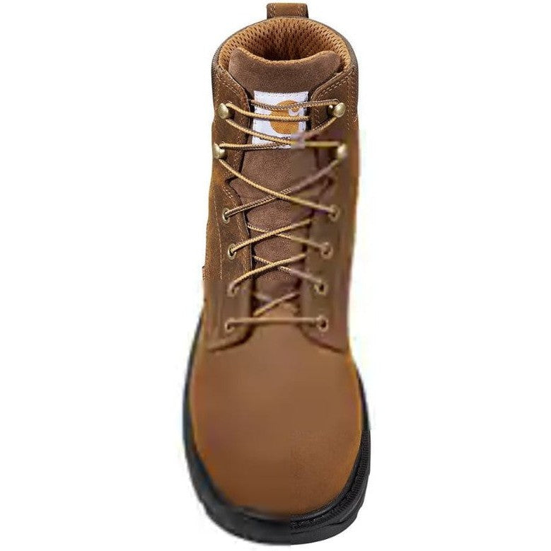 Carhartt Men's Ironwood 6" Alloy Toe WP Work Boot - Brown - FT6500-M  - Overlook Boots