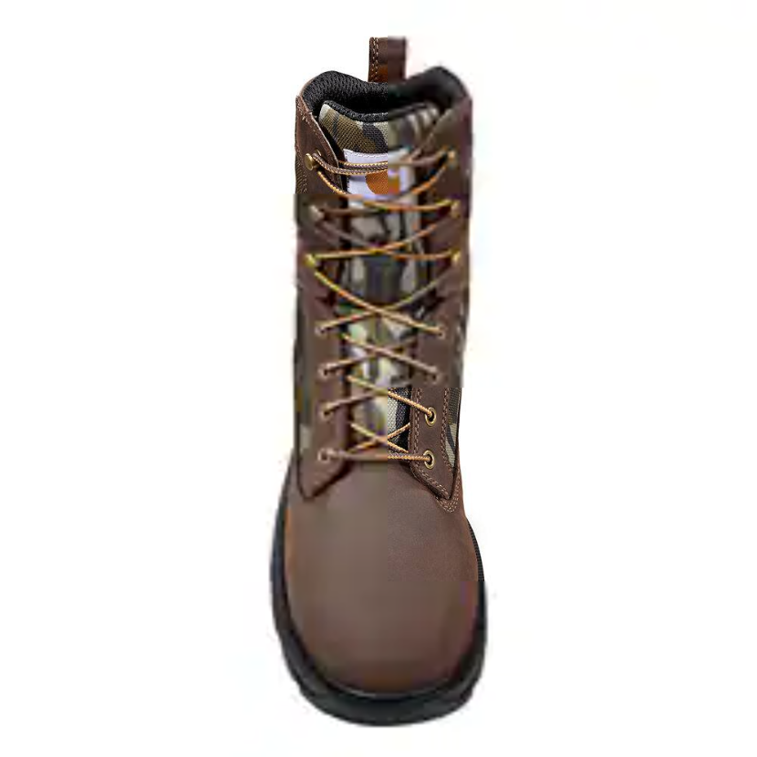 Carhartt Men's Ironwood Camo 8" Soft Toe WP Work Boot -Mossy Oak- FT8002-M  - Overlook Boots