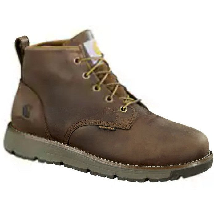 Carhartt Men's Millbrook Steel Toe WP Wedge Work Boot -Brown- FM5204-M  - Overlook Boots