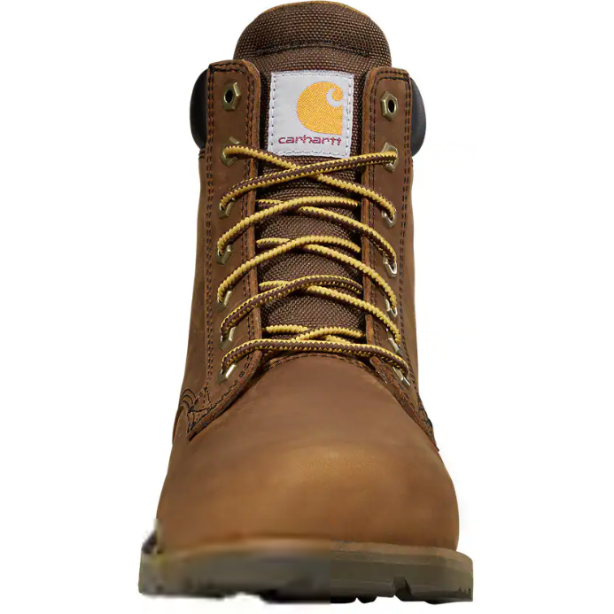 Carhartt Men's Frontier 6" Steel Toe Water Resist Boot -Brown- FN6254-M  - Overlook Boots