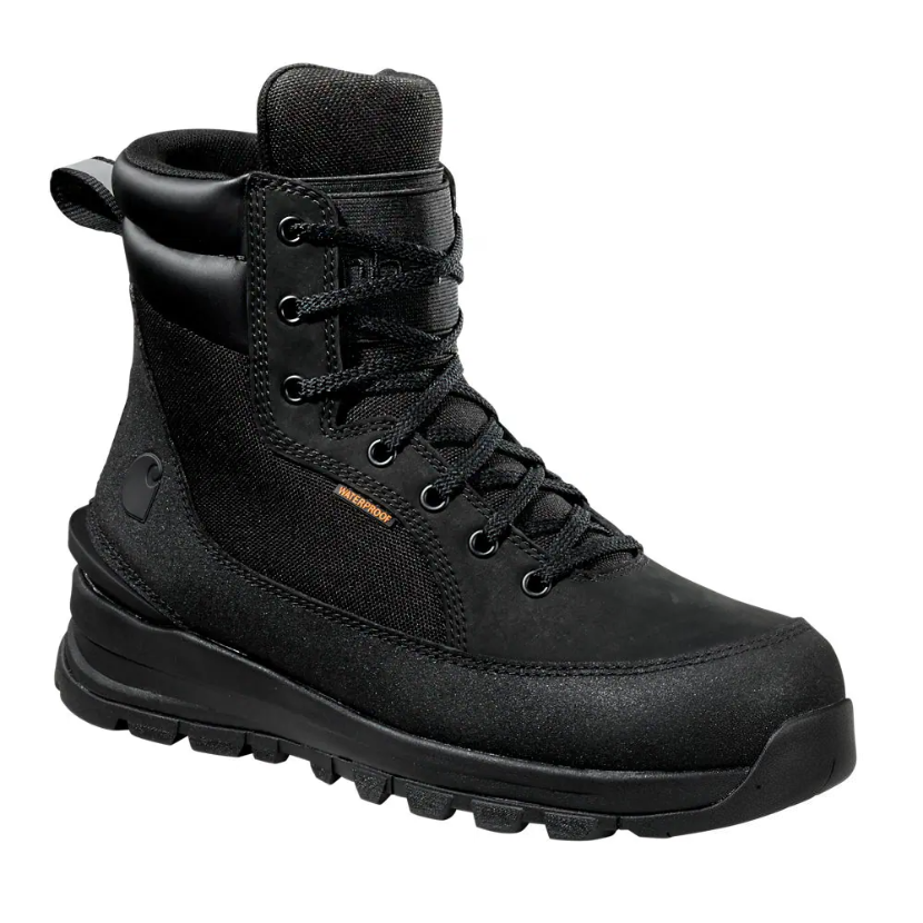 Carhartt Men's Gilmore 6" Soft Toe WP Slip Resist Hiker Boot - Black - FH6051-M 8 / Medium / Black - Overlook Boots