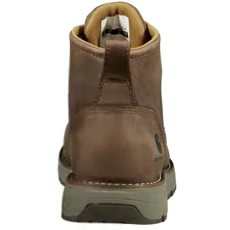 Carhartt Men's Millbrook Steel Toe WP Wedge Work Boot -Brown- FM5204-M  - Overlook Boots