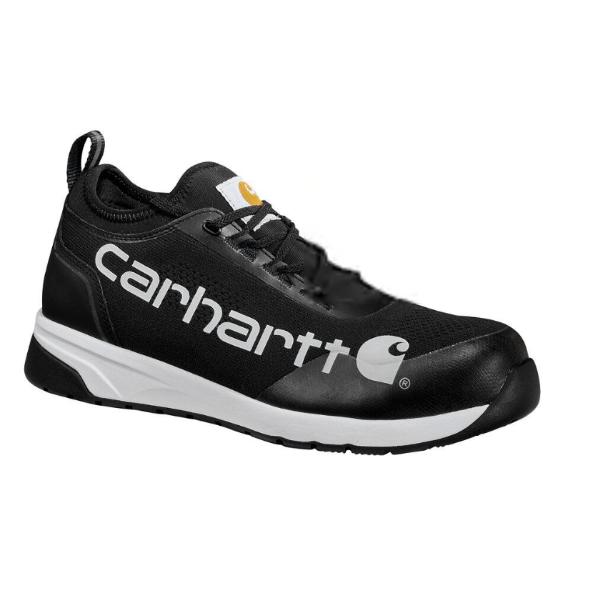 Carhartt Men's Force Soft Toe Slip Resistant Work Shoe -Black- FA3003-M 7 / Medium / Black - Overlook Boots