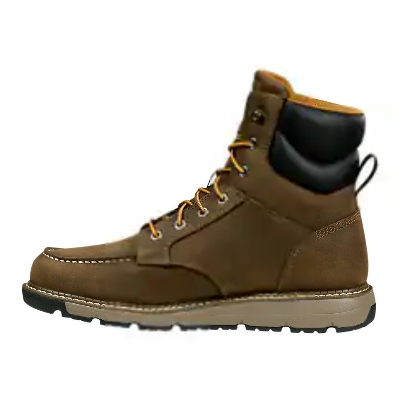 Carhartt Men's Millbrook 6" Nano Toe WP Wedge Work Boot -Brown- FM6423-M  - Overlook Boots