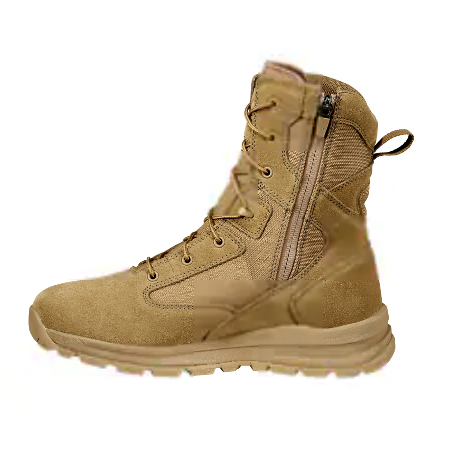 Carhartt Men's Gilmore 8" Soft Toe Waterproof Side Zip Hiker Boot- Khaki - FH8022 -M - Overlook Boots