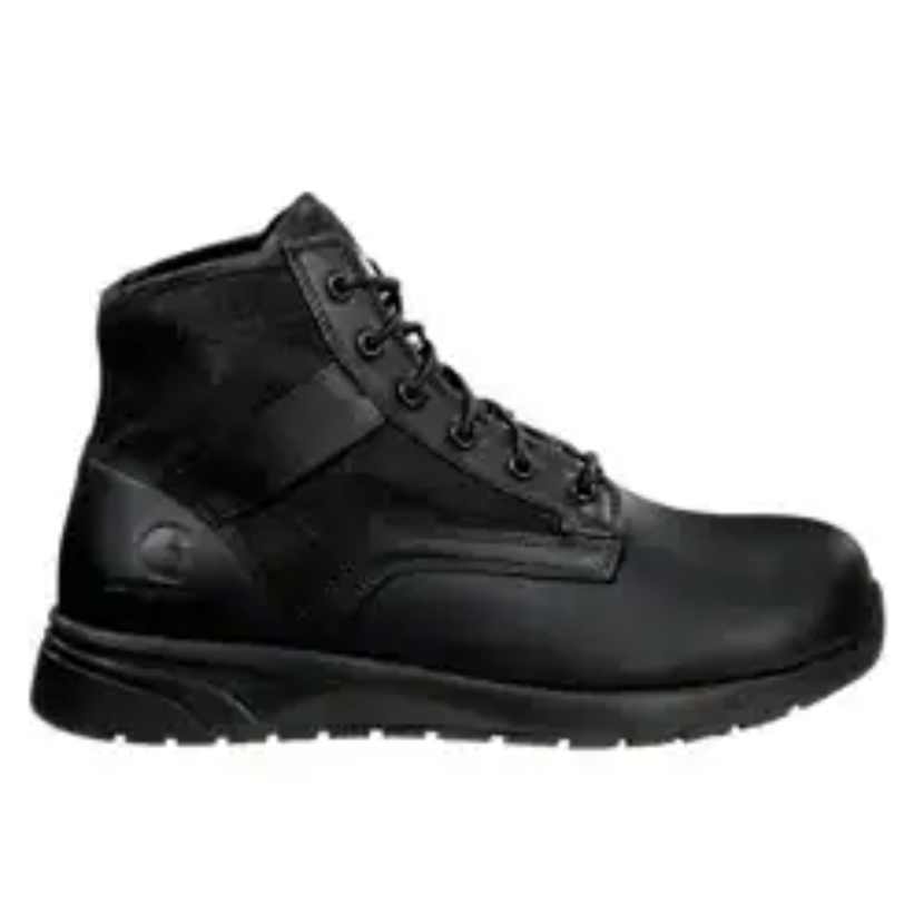 Carhartt Men's Force 5" Soft Toe Lightweight Sneaker Boot -Black- FA5021-M  - Overlook Boots