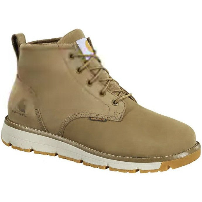 Carhartt Men's Millbrook Soft Toe WP Wedge Work Boot -Khaki- FM5000-M  - Overlook Boots