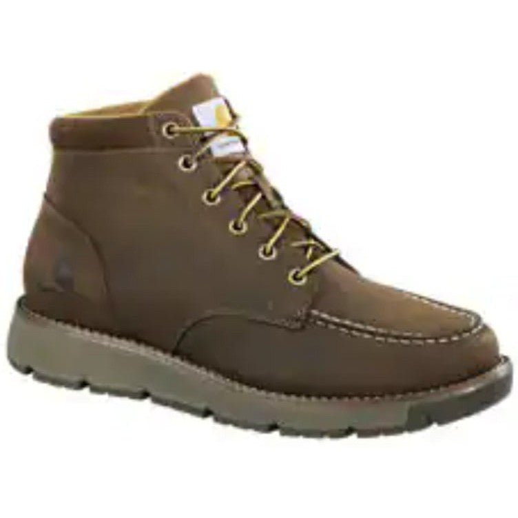 Carhartt Men's Millbrook Steel Toe Wedge Work Boot - Brown - FM5210-M  - Overlook Boots