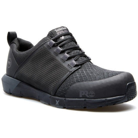 Timberland Pro Men's Radius Comp Toe Work Sneaker Shoe- Black- TB1A27W7001  - Overlook Boots