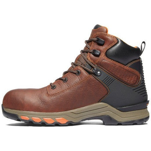 Timberland Pro Men's Hypercharge 6" Comp Toe WP Work Boot- Brown- TB1A1Q54214  - Overlook Boots