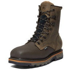 Timberland Pro Men's True Grit 8" Composite Toe WP Work Boot- Brown- TB1A22CN214 - Overlook Boots