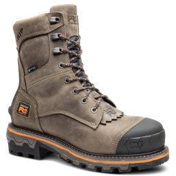 Timberland Pro Men's Boondock Logger Comp Toe WP Work Boot- Brown- TB1A29G9214 7 / Medium / Brown - Overlook Boots