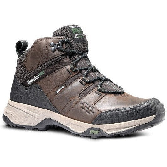 Timberland Pro Men's Switchback LT Soft Toe WP Work Boot- Brown- TB1A5U7K214  - Overlook Boots