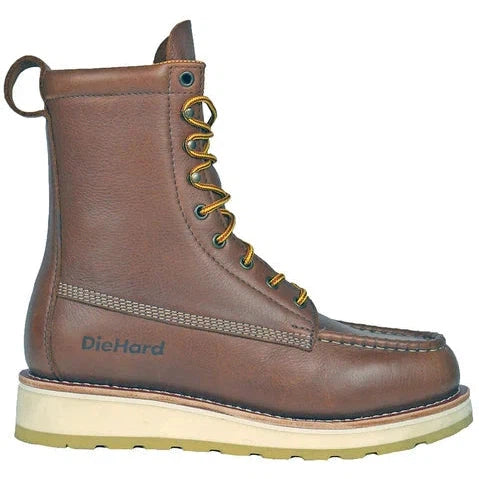 DieHard Men's Malibu 8" Soft Toe Slip Resist Wedge Boot - Rust DH80420 - Overlook Boots