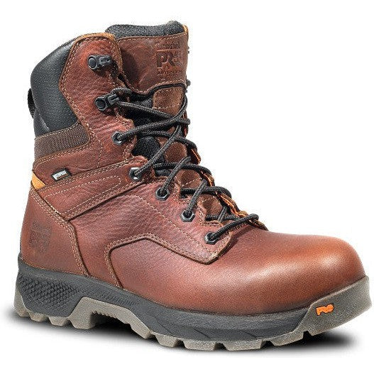 Timberland Pro Men's Titan EV 8" Comp Toe WP Work Boot - TB1A5U4Y214  - Overlook Boots