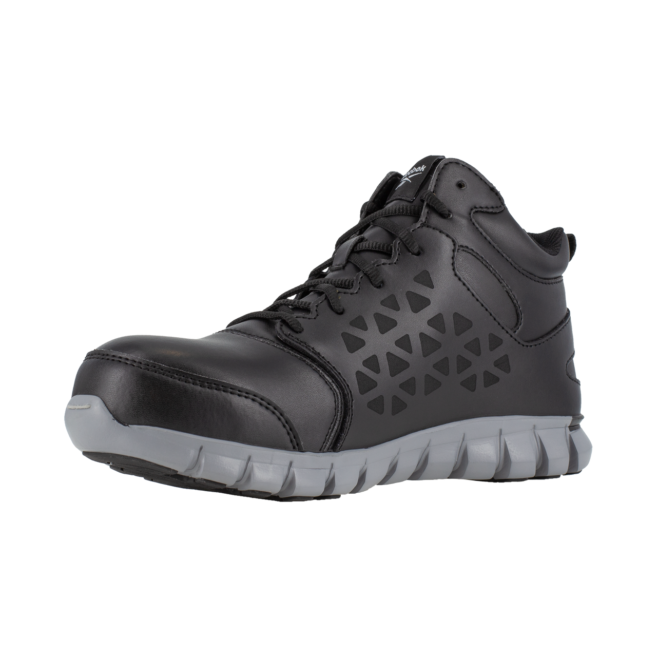 Reebok Women's Sublite Steel Toe Oxford Athletic Work Shoe - Grey - RB416 - Overlook Boots