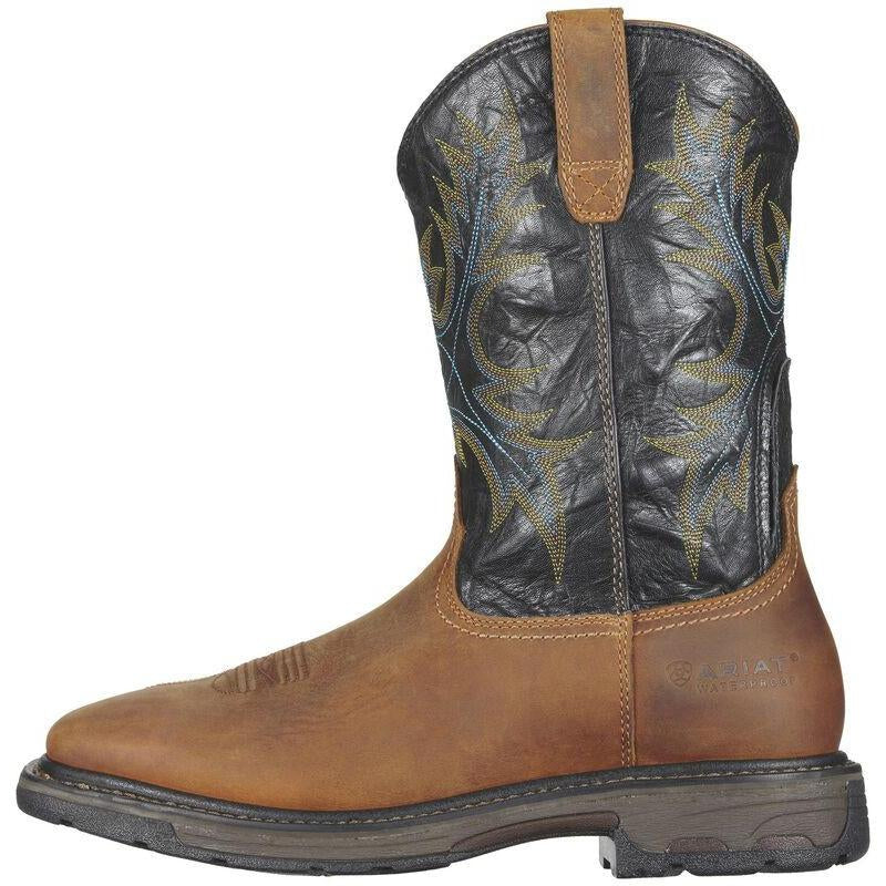 Ariat Men's WorkHog 11" Wide Square Steel Toe Western Work Boot - 10010133  - Overlook Boots