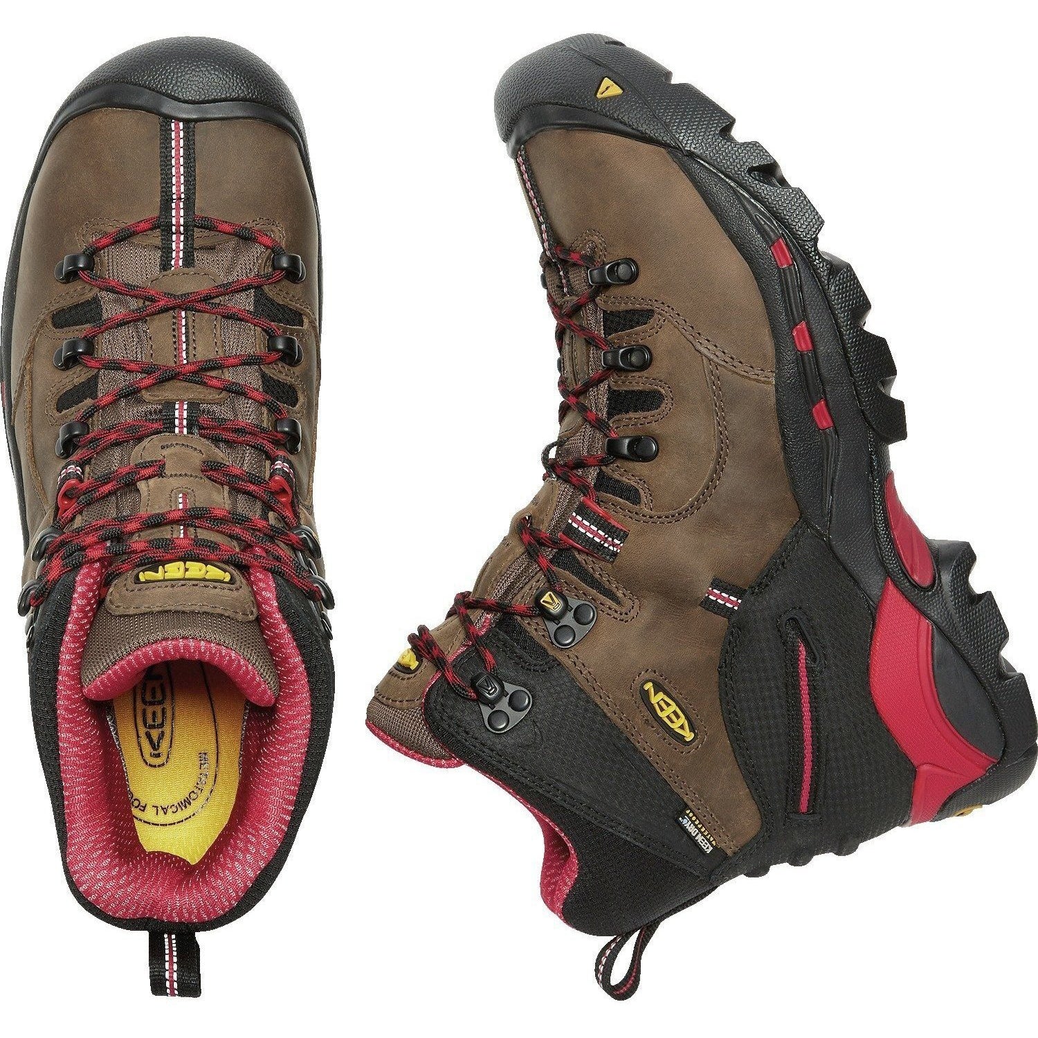 Keen Men s Pittsburgh 6 Steel Toe Bison 9