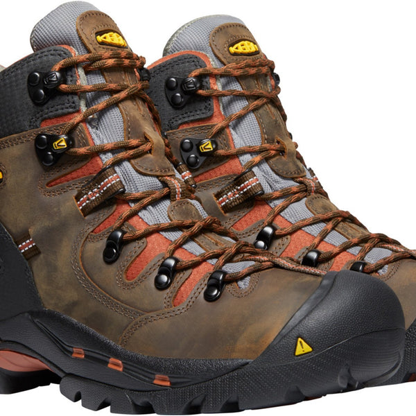 Keen utility men's pittsburgh soft toe work clearance boot