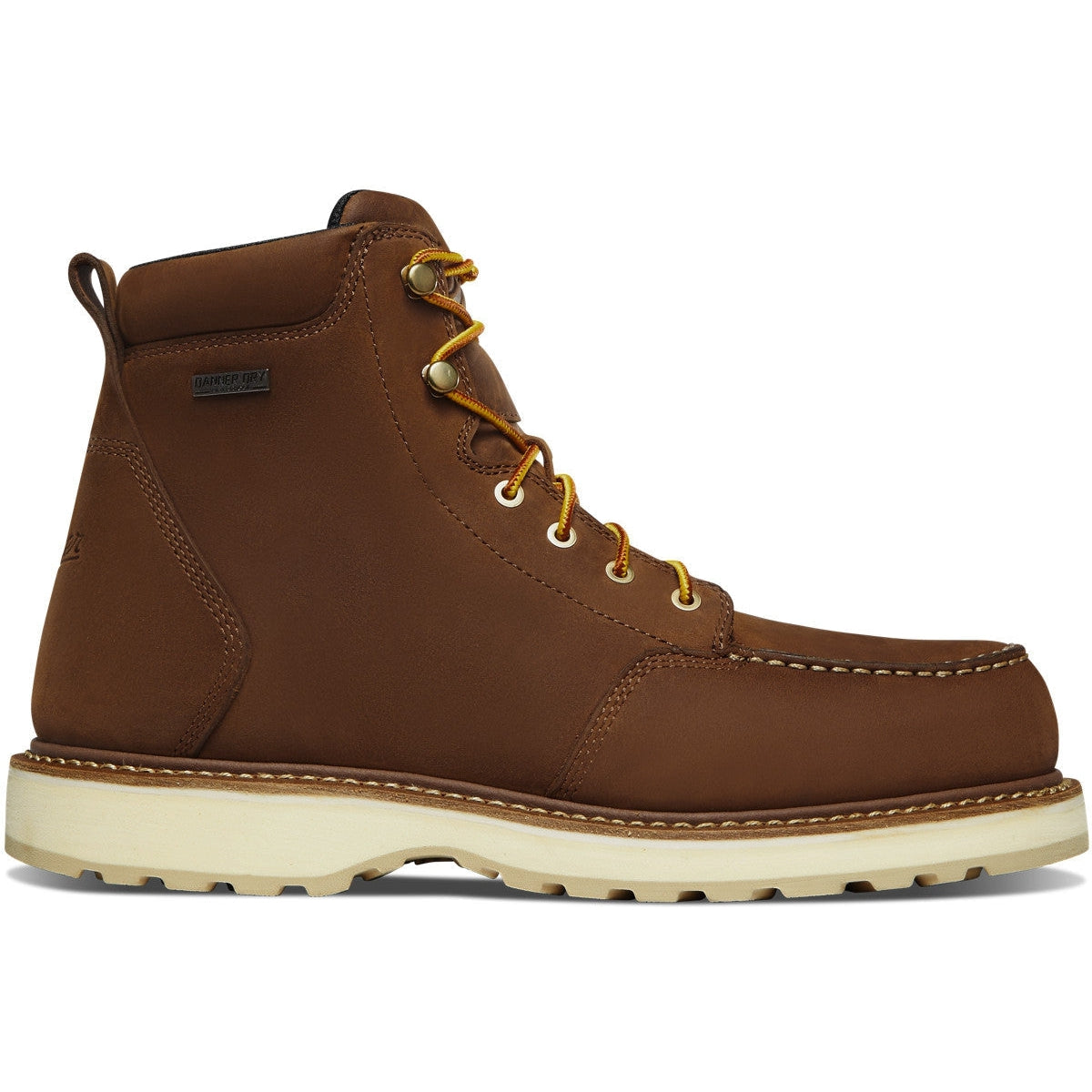 Danner Men s Cedar River 6 WP Soft Moc Toe Work Boot Brown 14300