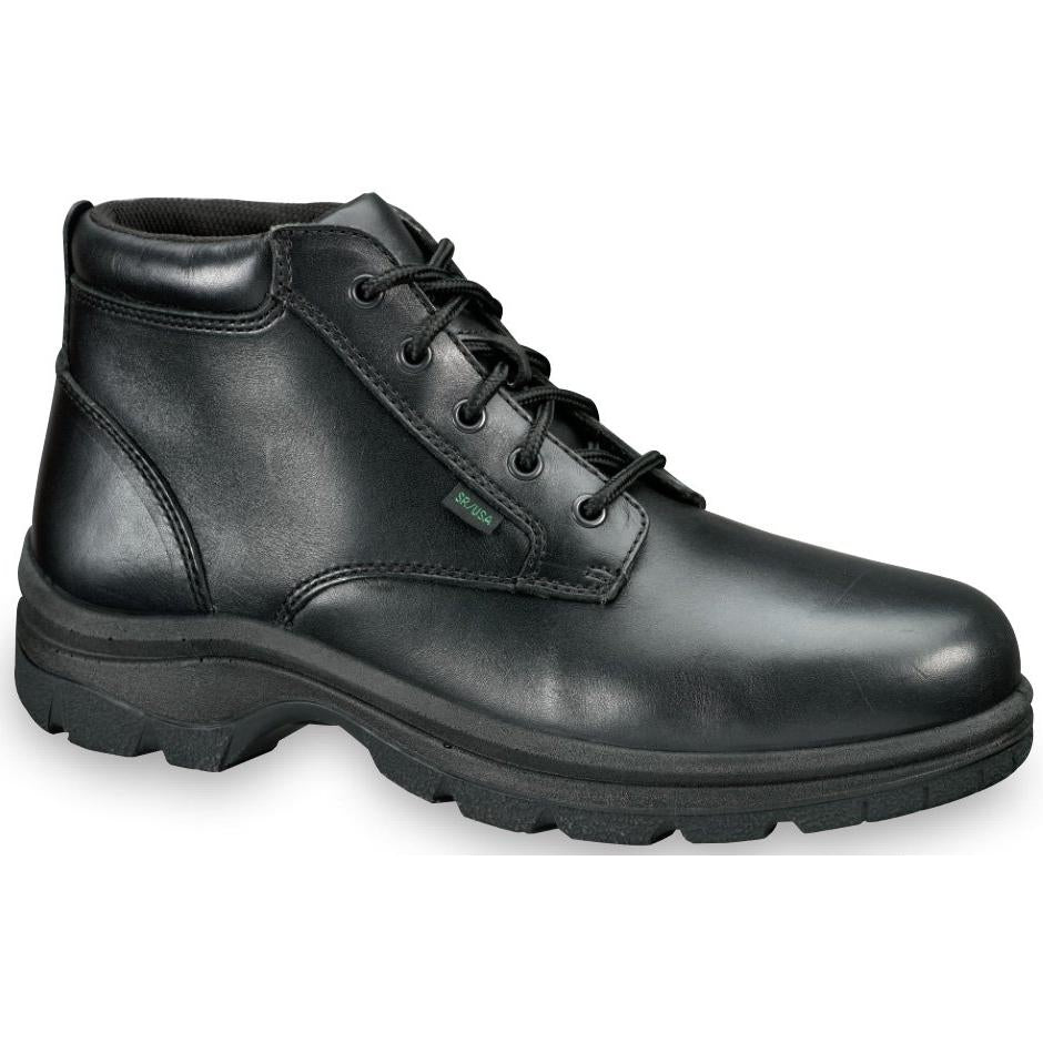 Thorogood Women's Soft Streets Series Chukka Plain Toe USA Made Duty Shoe - 534-6906 6 / Medium / Black - Overlook Boots