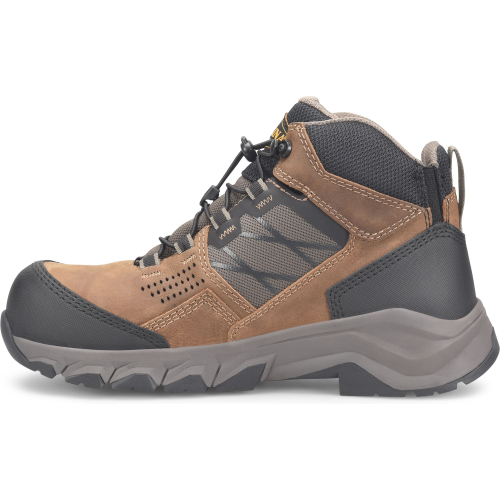 Carolina Men's Ironhide Comp Toe Waterproof Slip Resist Hiker Work Boot -Tan- CA5553 - Overlook Boots