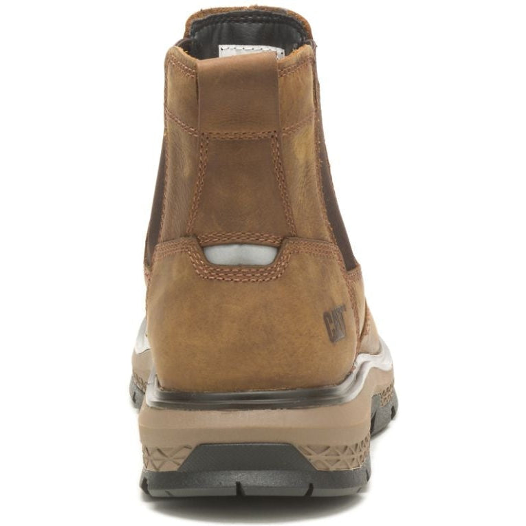 CAT Men's Exposition Soft Toe Chelsea Work Boot - Pyramid - P51060  - Overlook Boots