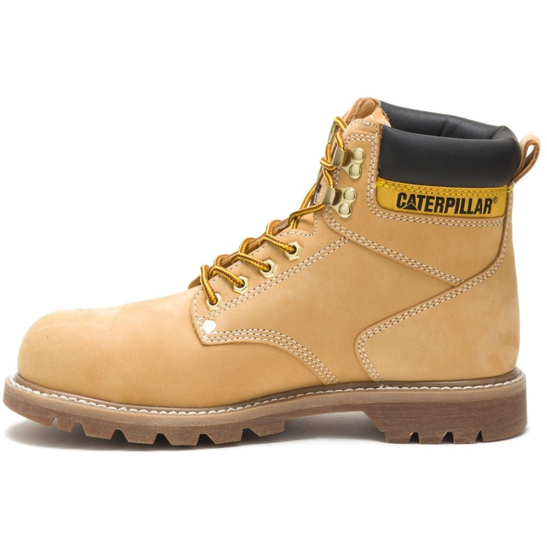 Caterpillar second shift top steel toe boots