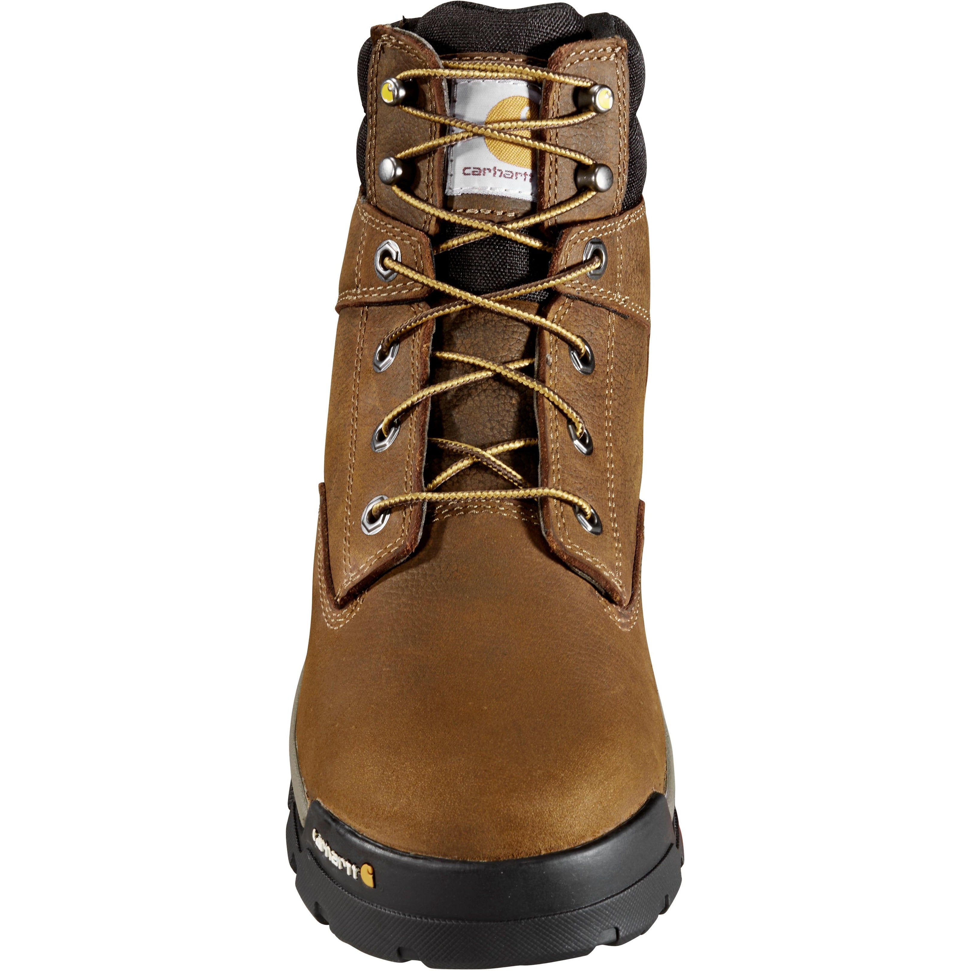 Carhartt Men's Ground Force 6" WP Comp Toe Work Boot - Brown - CME6347  - Overlook Boots