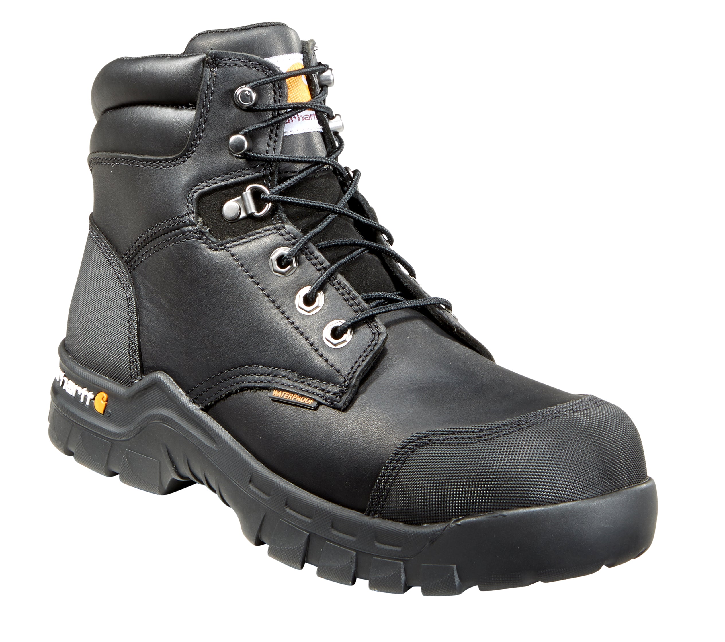 Carhartt Men s 6 Rugged Flex Comp Toe WP CSA Work Boot Black CMR6971