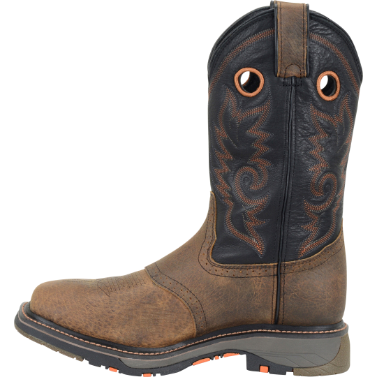 Double H Men's Isaac 13" Comp Toe Western Work Boot - Brown - DH5130  - Overlook Boots