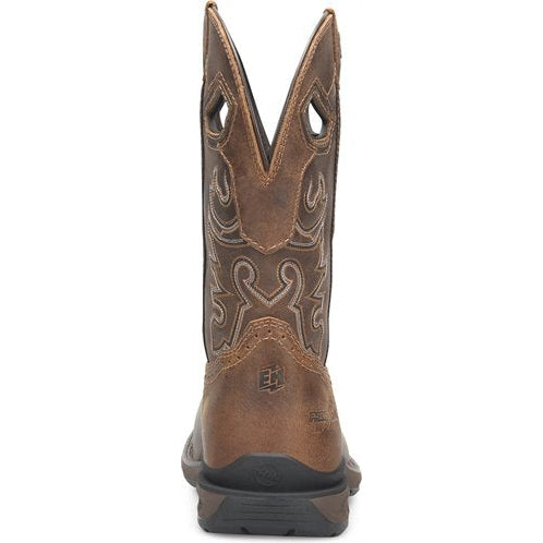 Double H Men's Phantom Rider  11" WP Wide Square Toe Work Boot -Brown- DH5380  - Overlook Boots