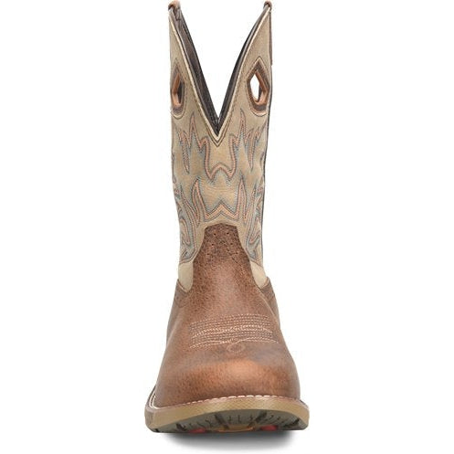 Double H Men's Phantom Rider 11" U Steel Toe Roper Work Boot -Brown- DH5385 - Overlook Boots