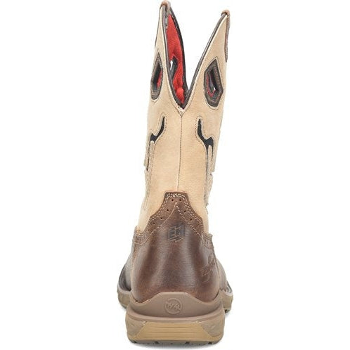 Double H Men's Phantom Rider Syphon 11" Wide ST Roper Work Boot -Brown- DH5389  - Overlook Boots