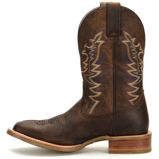 Double H Men's Orin 11" Square Toe Western Classic Boot- Brown- DH6014  - Overlook Boots