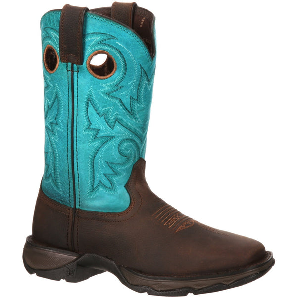 Women's safety deals toe cowboy boots