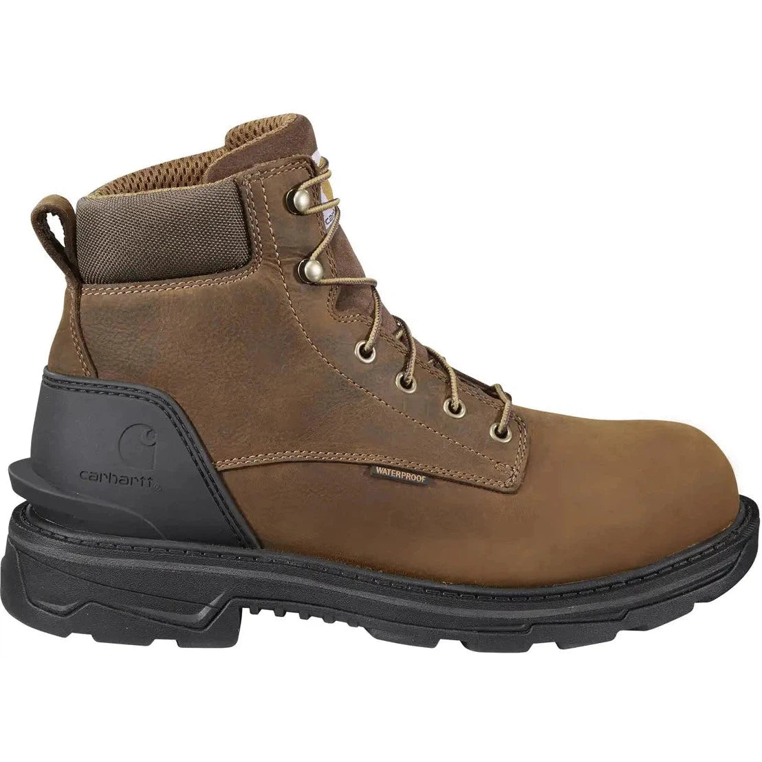 Carhartt Men's Ironwood 6" Waterproof Alloy Toe Work Boot - Brown - FT6500-M  - Overlook Boots