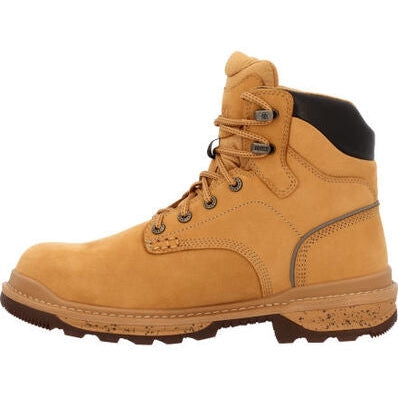 Rocky Men's Rams Horn 6" WP Composite Toe Work Boot -Wheat- RKK0392  - Overlook Boots