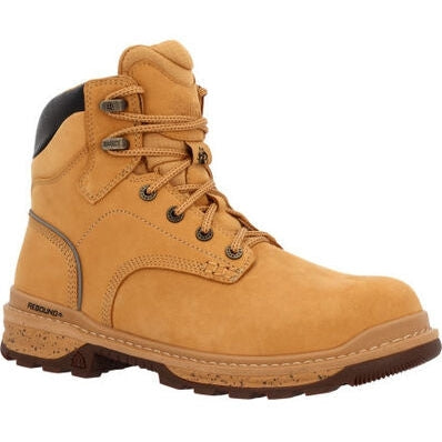 Rocky Men's Rams Horn 6" WP Composite Toe Work Boot -Wheat- RKK0392  - Overlook Boots