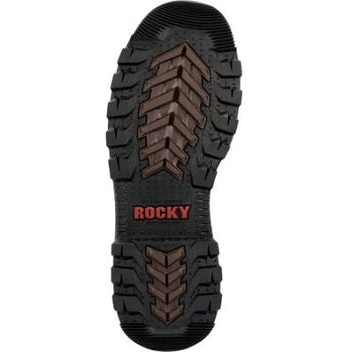 Rocky Men's Rams Horn 9" WP Comp Toe Met Guard Work Boot -Black- RKK0393  - Overlook Boots