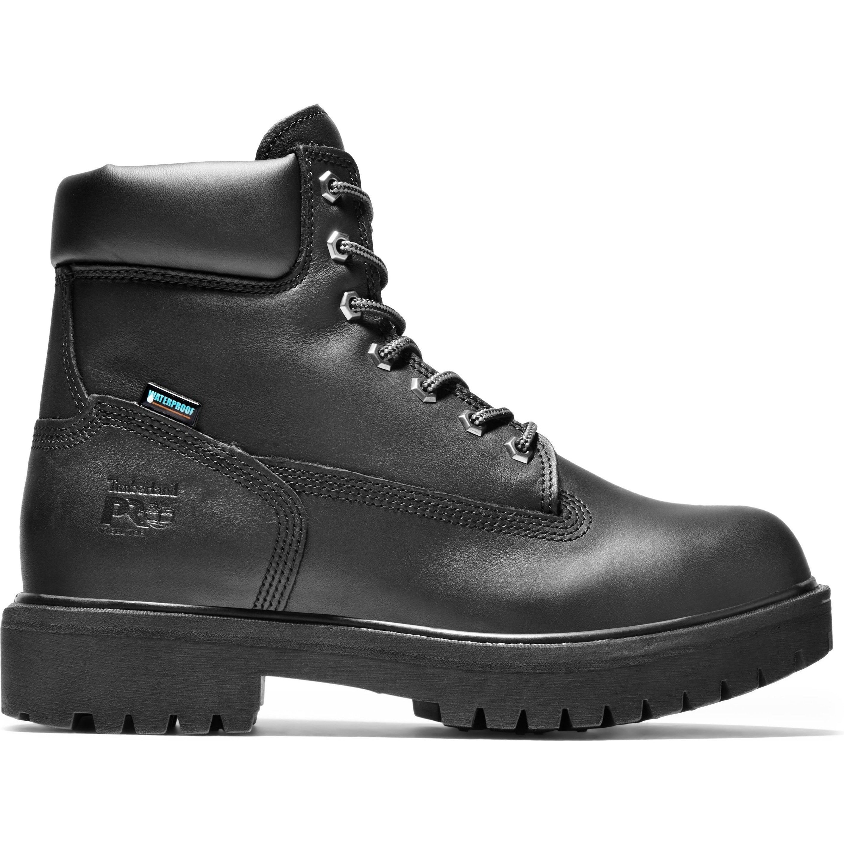 Timberland pro store steel toe black