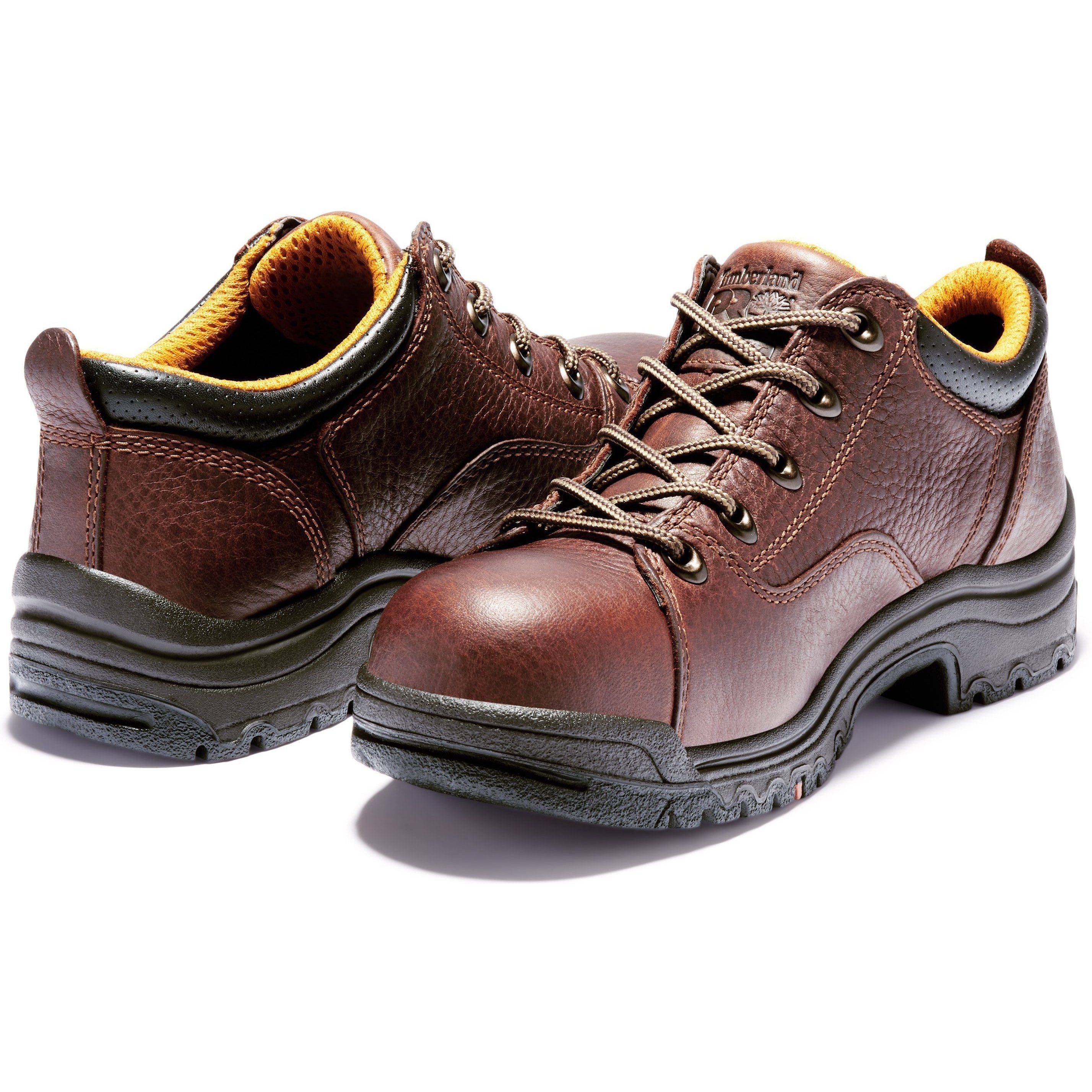 Timberland PRO Women s TITAN Alloy Toe Oxford Work Shoe Brown TB063189214