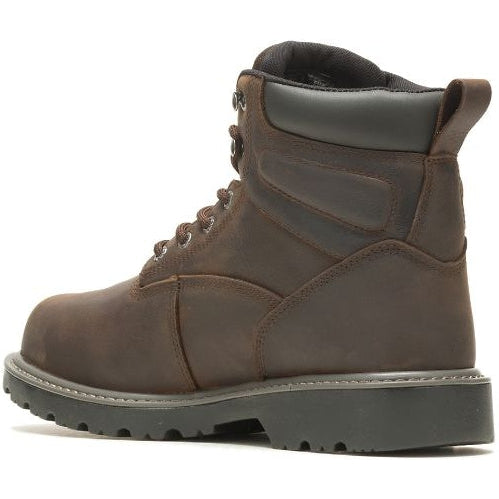 Wolverine Men's Floorhand 6" Steel Toe WP Work Boot -Brown- W231024  - Overlook Boots