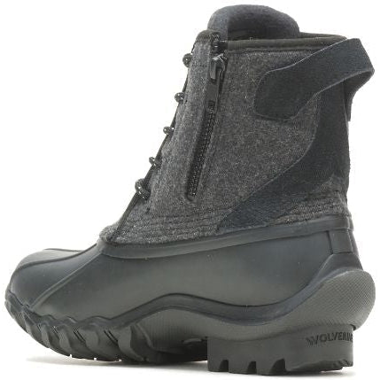 Wolverine Women's Torrent Wool Duck Boot Black Wool W880345  - Overlook Boots