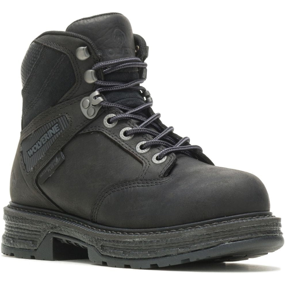 Wolverine Women's Hellcat UltraSpring ST 6" WP Work Boot - Black - W210106  - Overlook Boots