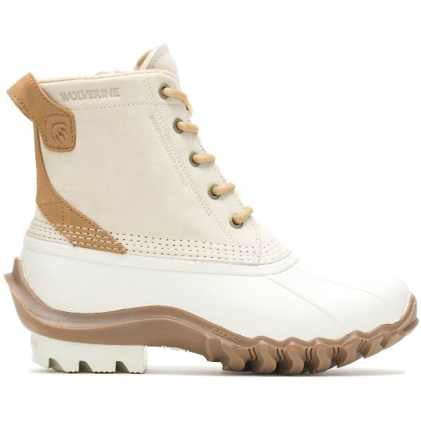 Wolverine Women's Torrent Waterproof Duck Boot - Ivory - W880225 5 / Medium / Ivory - Overlook Boots